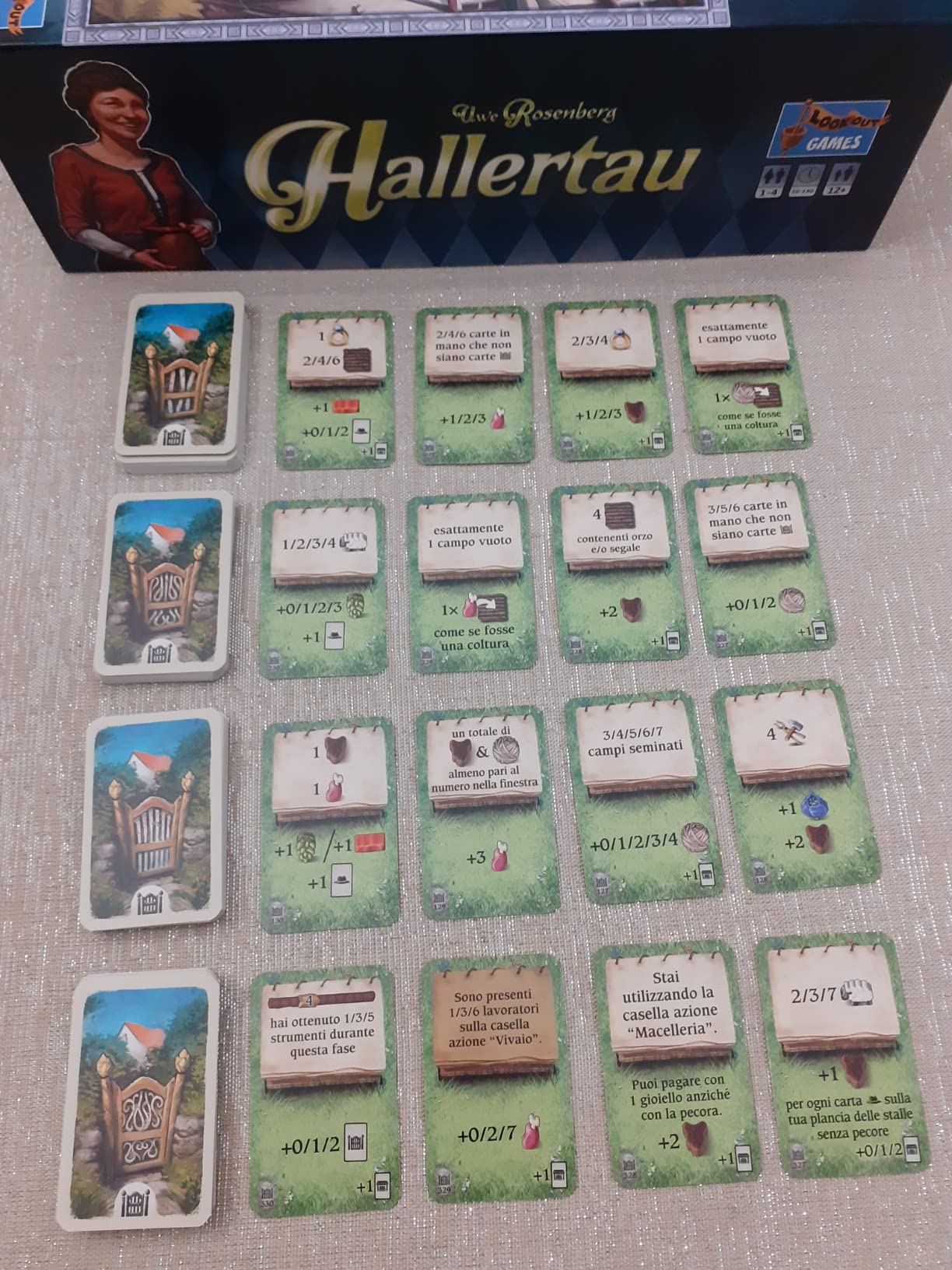 Asmodee Hallertau gioco da tavolo gestionale 1-4 giocatori