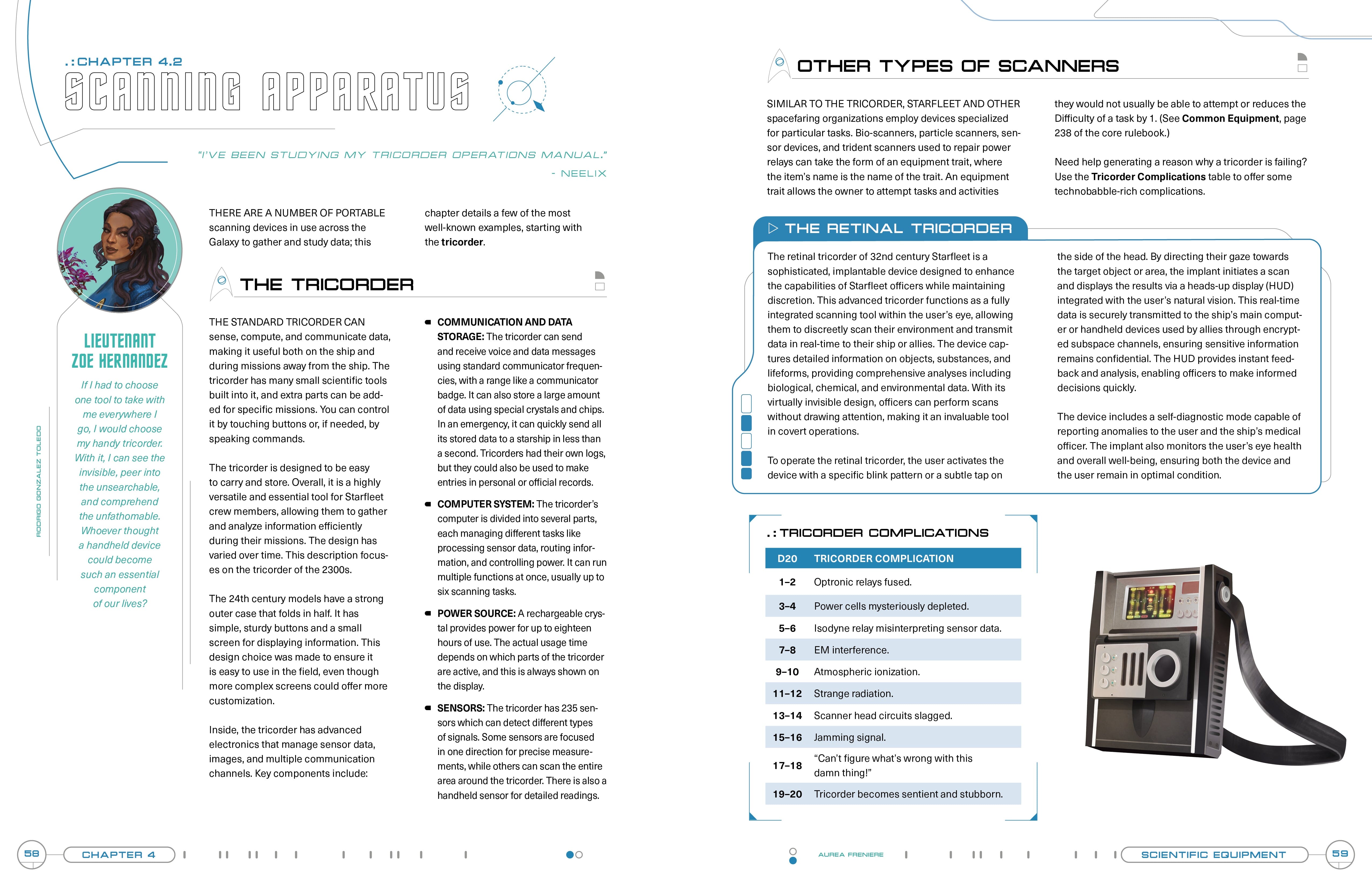 Modiphius Star Trek Adventures Manuale Tecnico Seconda Edizione