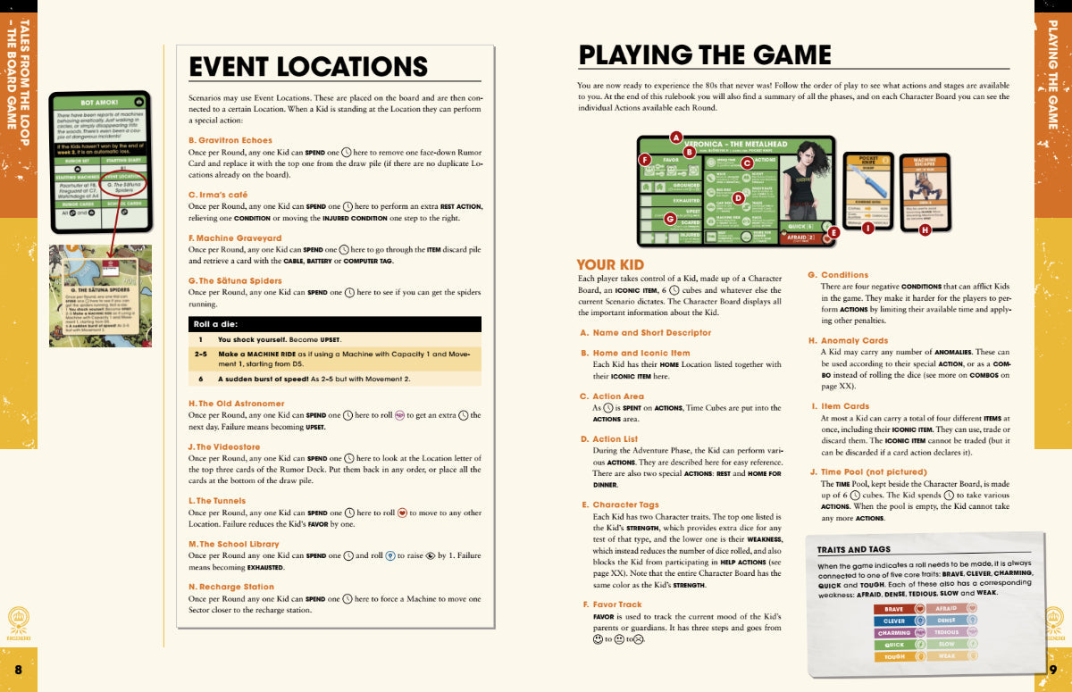 Modiphius Tales From the Loop Gioco da Tavolo 1-5 coop 60-120