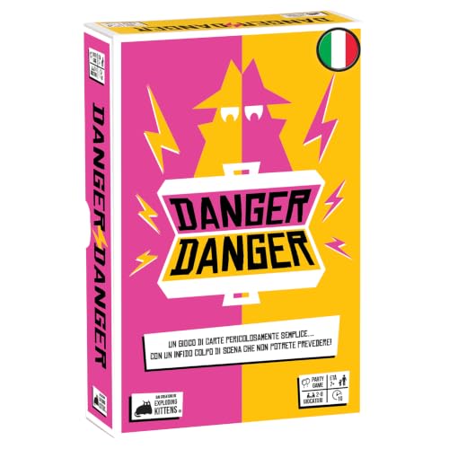 Asmodee Danger Danger gioco di carte party 2-8 giocatori
