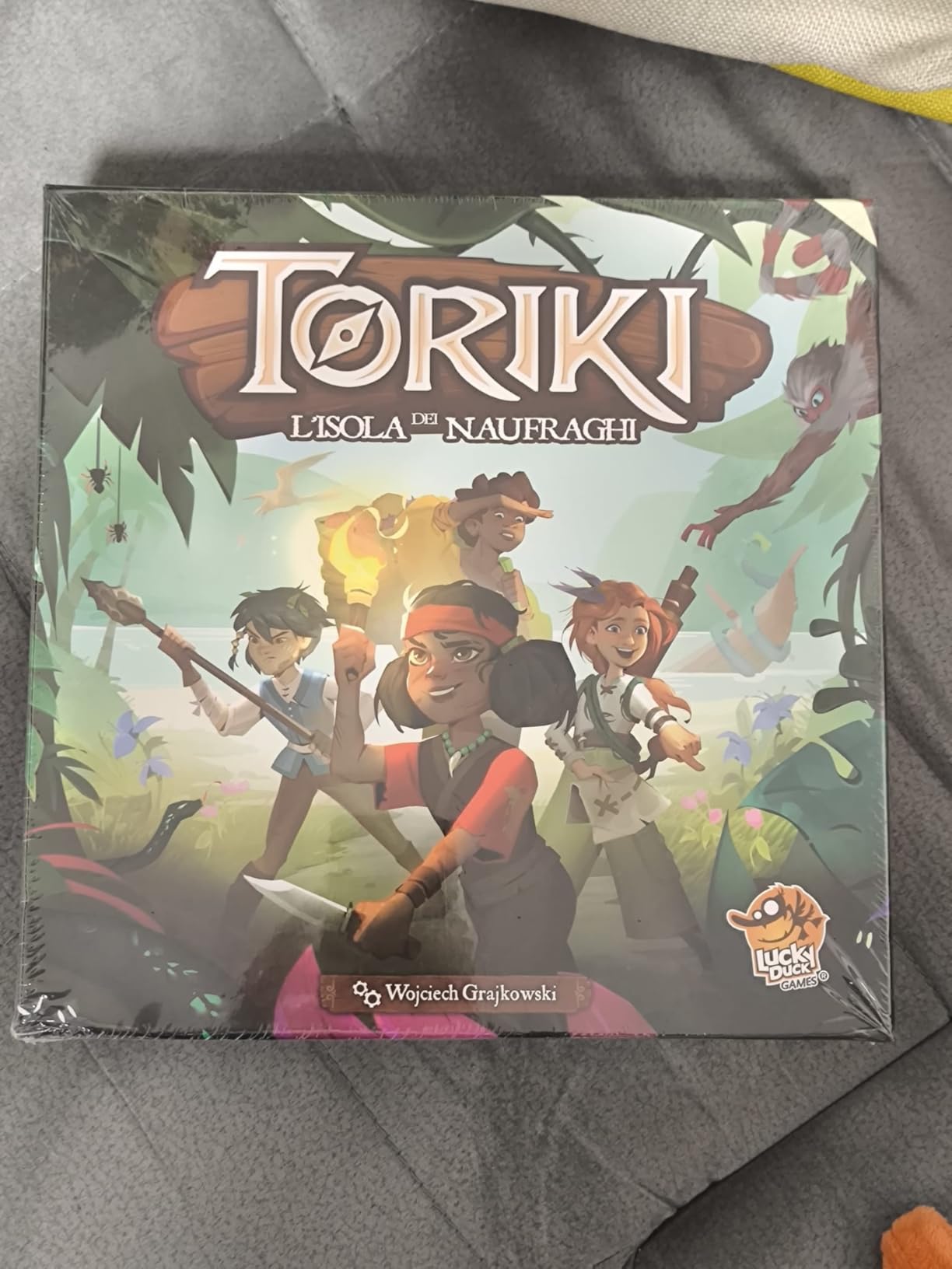 Asmodee Toriki L'Isola dei Naufraghi gioco tavolo cooperativo 1-4