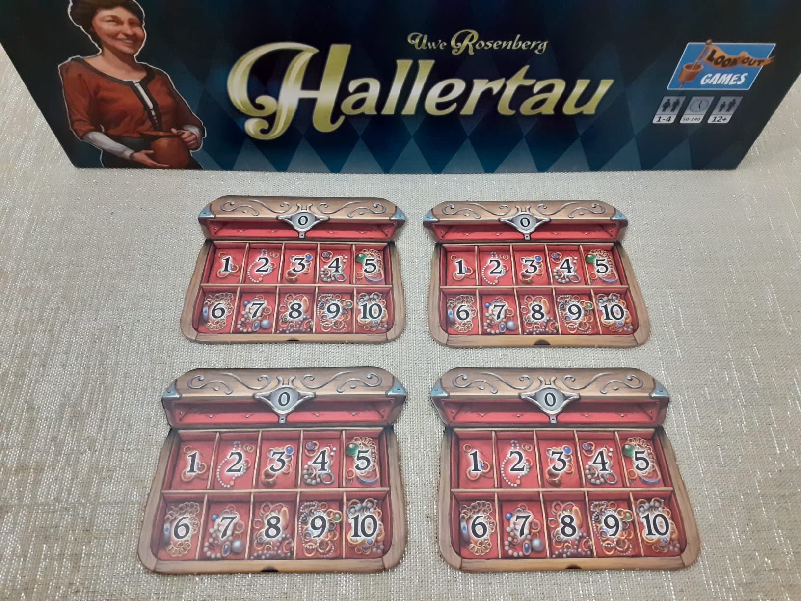 Asmodee Hallertau gioco da tavolo gestionale 1-4 giocatori