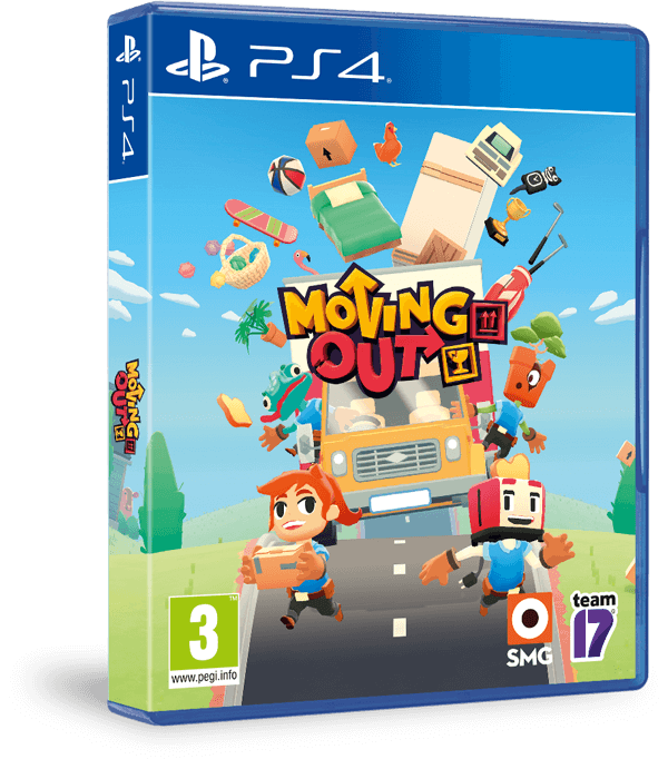 Bumble3ee Moving Out videogioco co-op trasloco fino a 4 giocatori