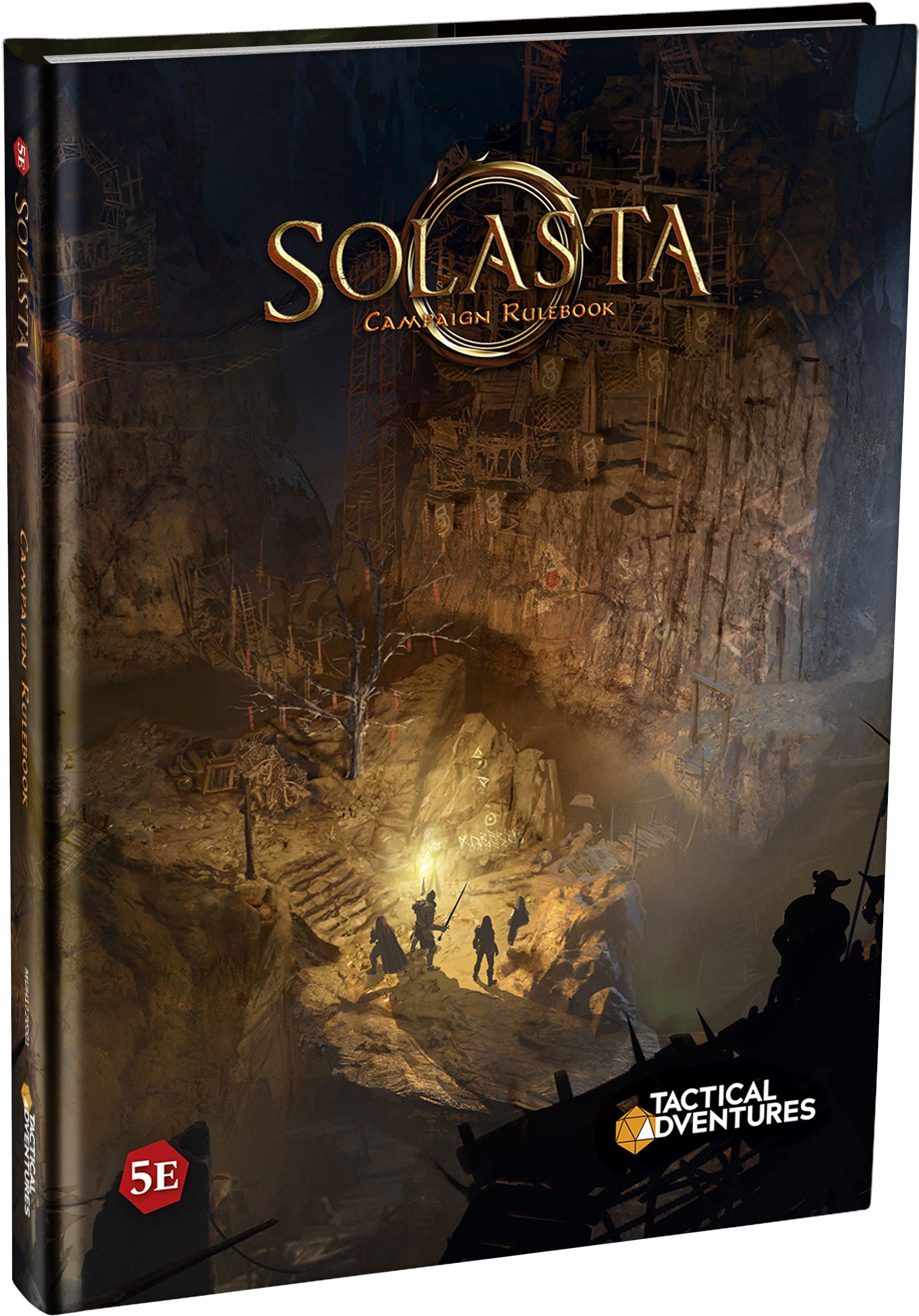 Modiphius Solasta Campaign Rulebook Revised Edition manuale 5E