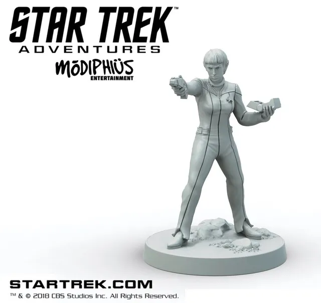 Star Trek Adventures Vulcana TNG STL miniatura 32mm