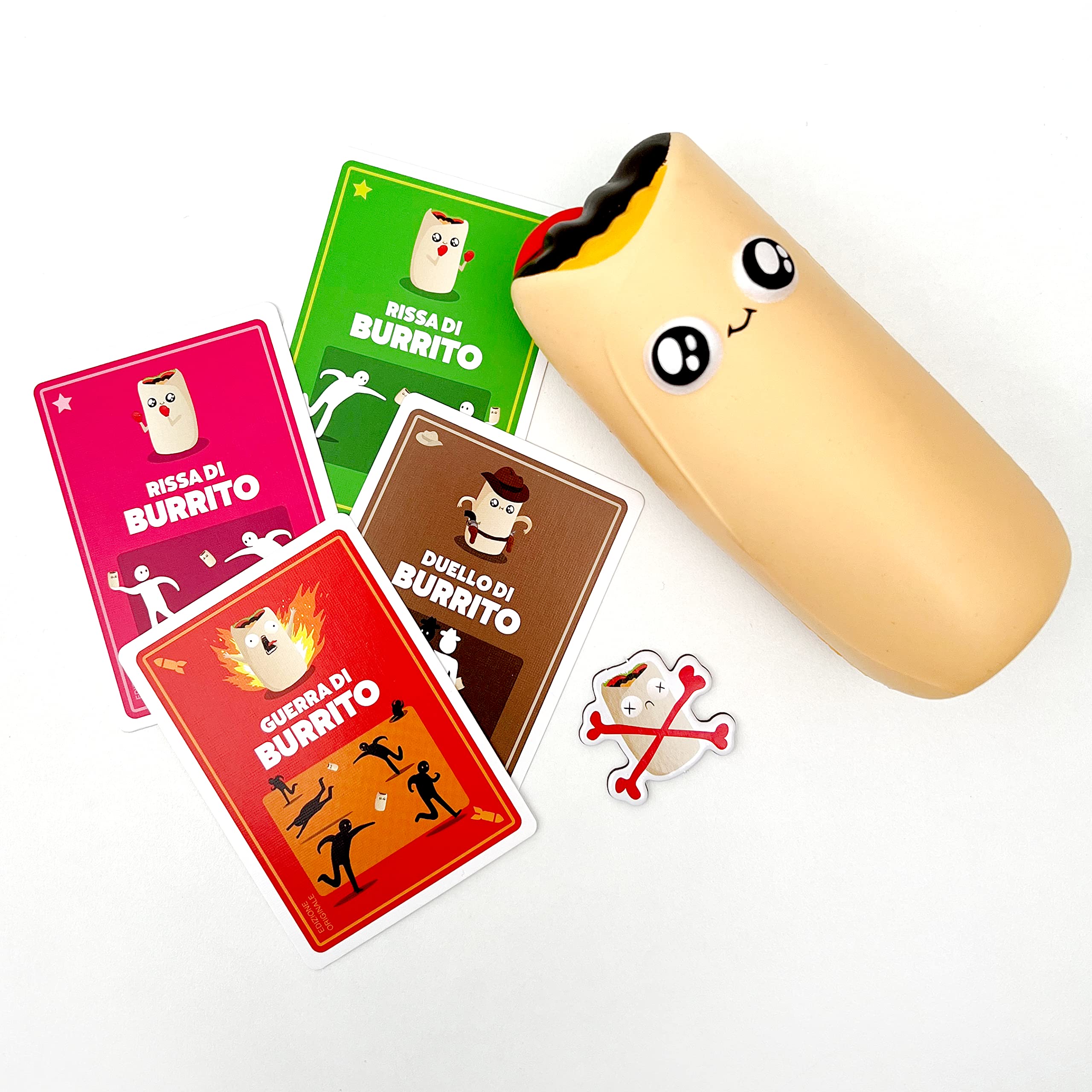 Asmodee Throw Throw Burrito party game carte 2-6 giocatori