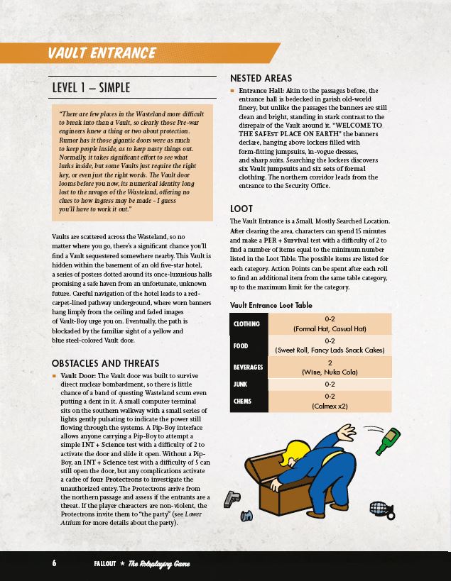 Fallout Gioco di Ruolo Map Pack 1 Vault mappe PDF download