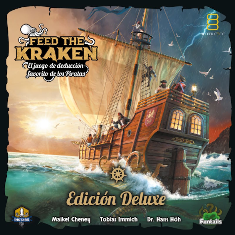 Feed the Kraken Edizione Deluxe gioco deduzione ruoli nascosti