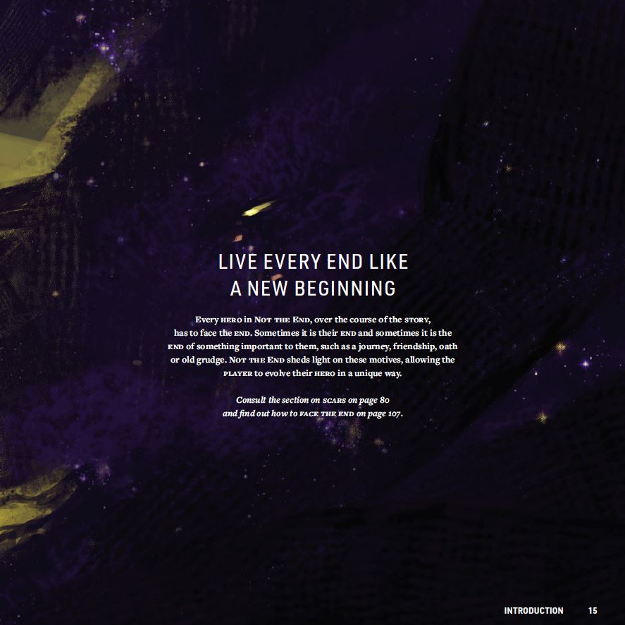 MANA Project Studio Not The End Corebook PDF gioco di ruolo senza dadi