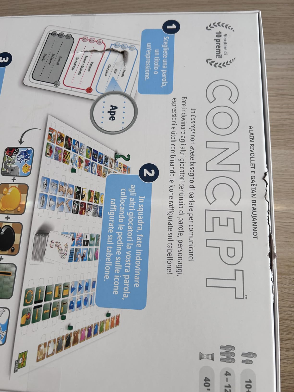 Asmodee Concept gioco da tavolo creativo edizione italiana
