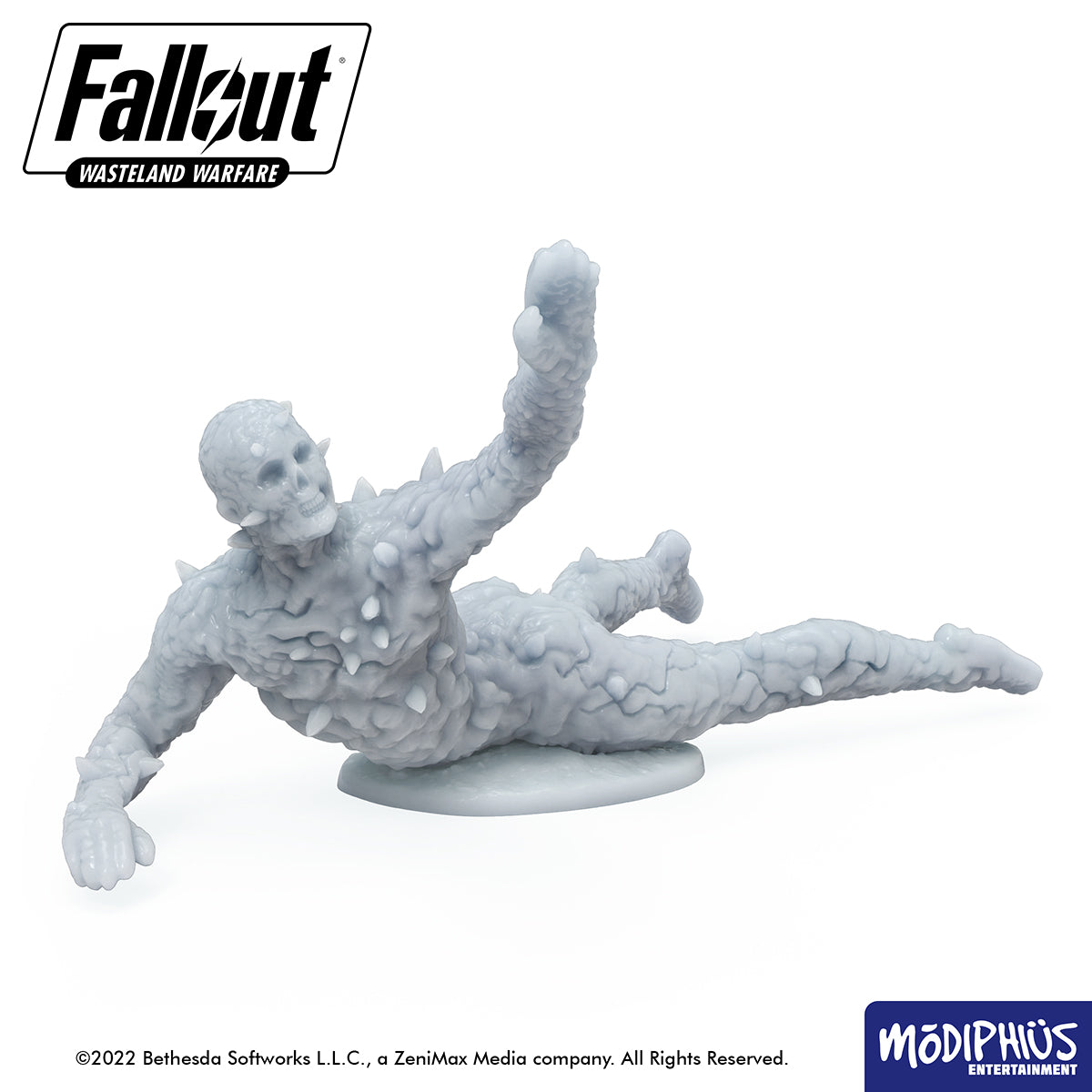 Modiphius Fallout Wasteland Warfare Scorched Statues file STL stampa 3D