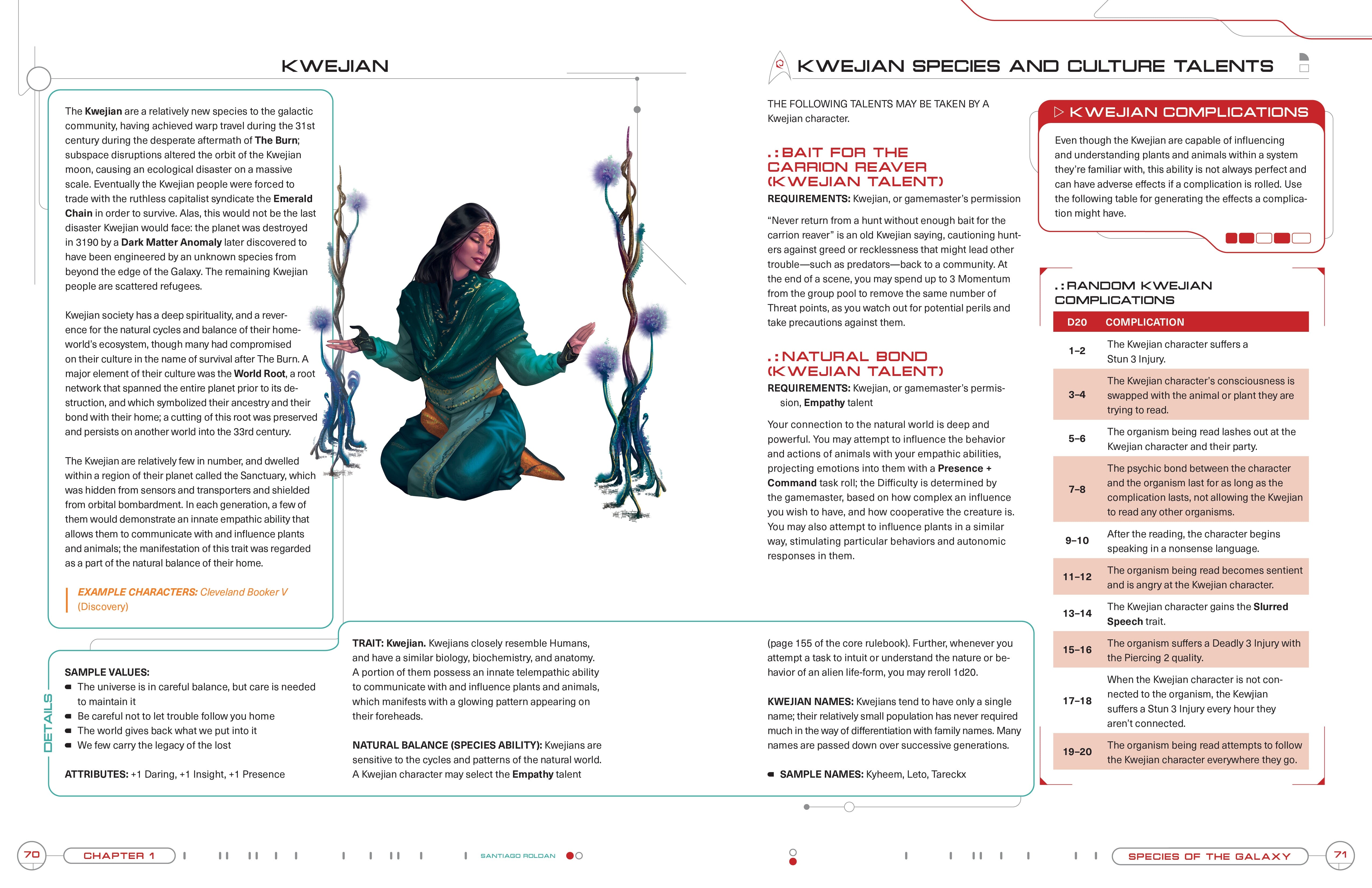 Modiphius Star Trek Adventures Species manuale seconda edizione