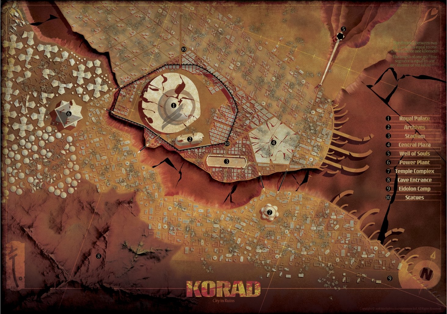 John Carter of Mars Barsoom e Korad Mappe GDR PDF