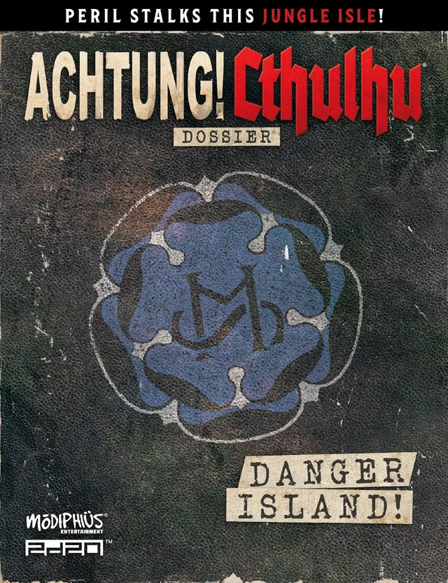 Modiphius Achtung Cthulhu Danger Island avventura GDR PDF
