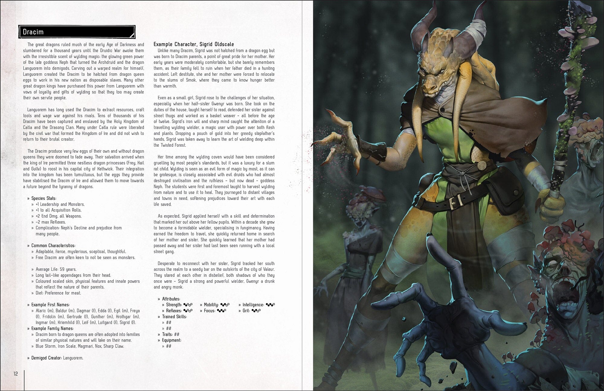 Fragged Empire Kingdom 2 Setting Guide manuale GDR PDF 204 pagine