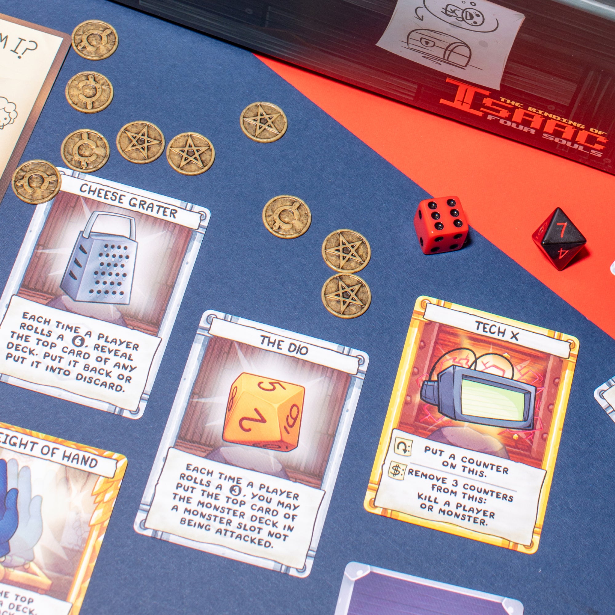 Maestro Media Binding of Isaac Four Souls 2nd Edition gioco carte