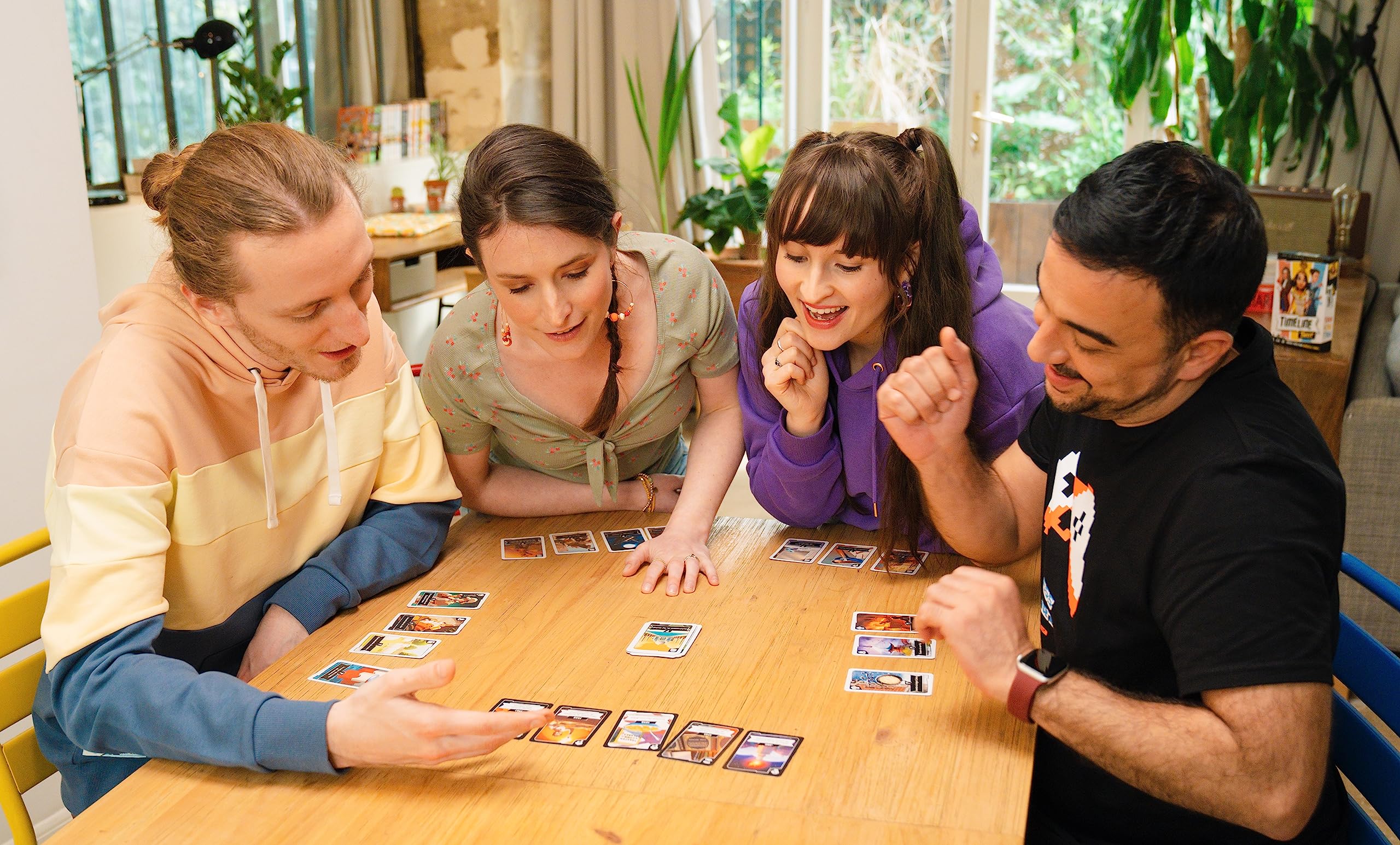 Asmodee Timeline Twist Pop Culture gioco di carte italiano 2-6 gioc