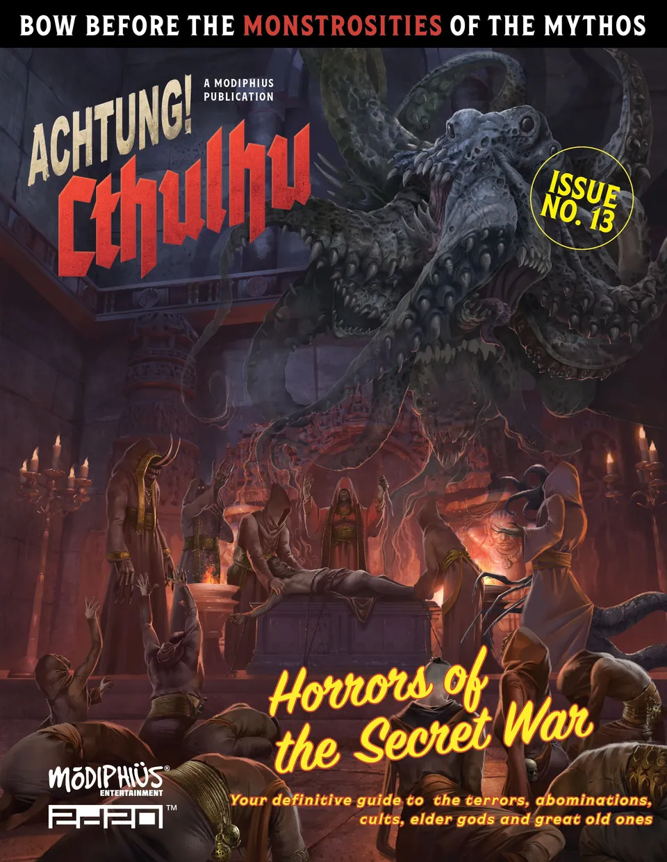 Achtung Cthulhu Horrors of the Secret War manuale PDF 2d20