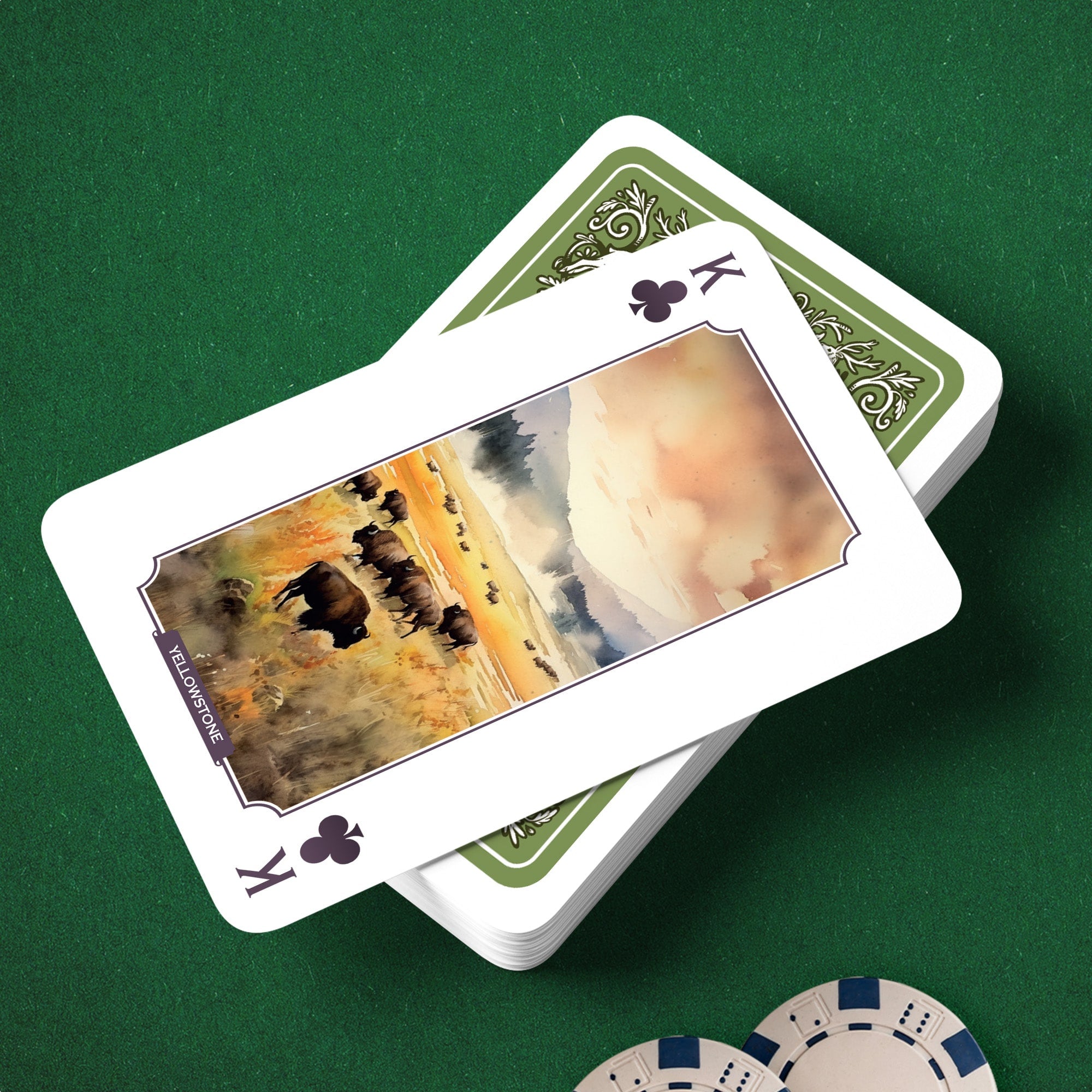 Underdog National Parks Playing Cards mazzo di carte