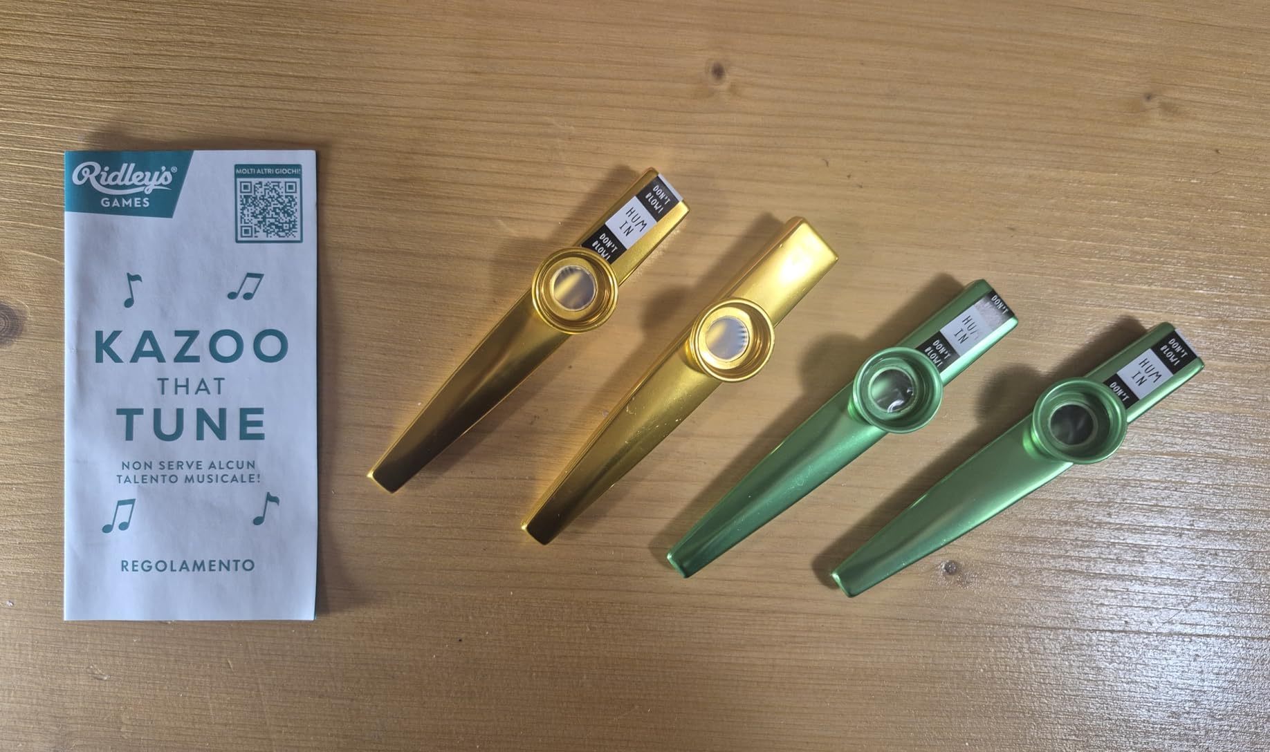 Asmodee Kazoo That Tune party game musicale con kazoo