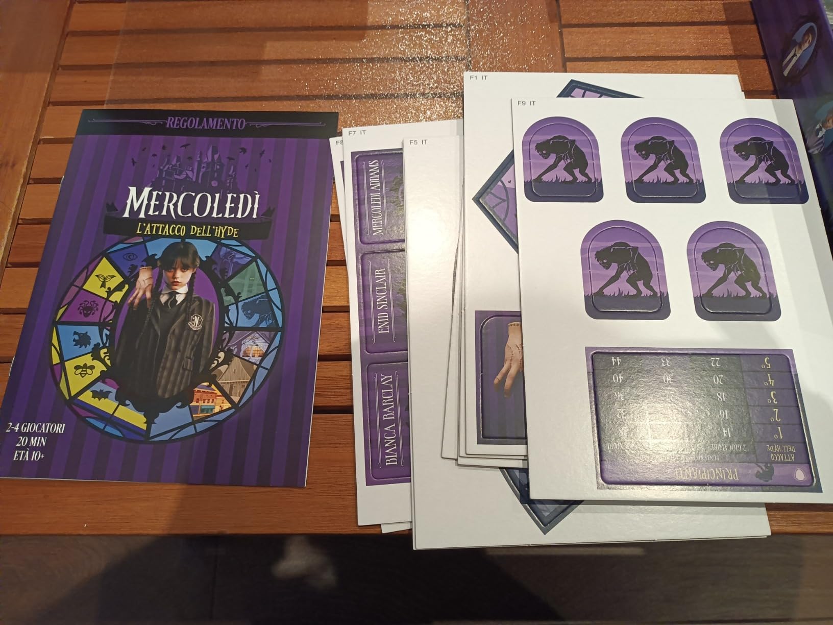 Asmodee Mercoledì L'Attacco dell'Hyde gioco collaborativo 2-4