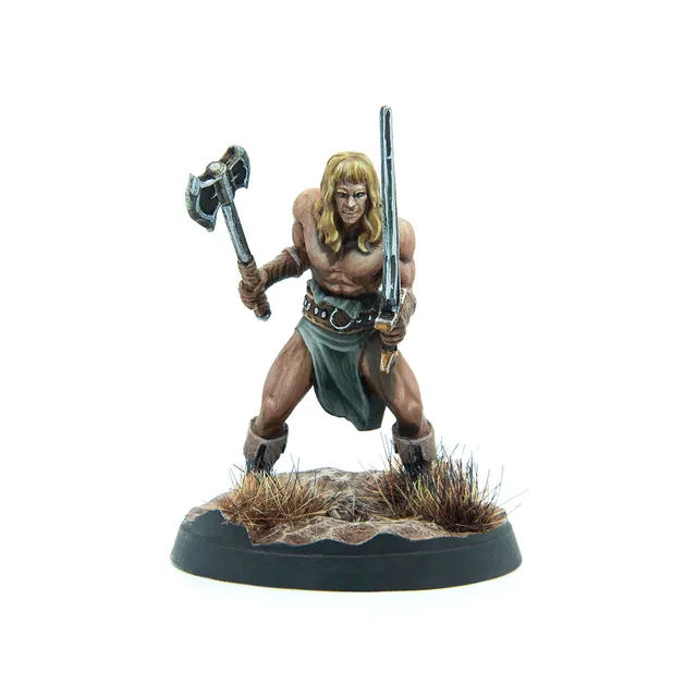 Fallout Wasteland Warfare Grognak miniatura 32mm resina