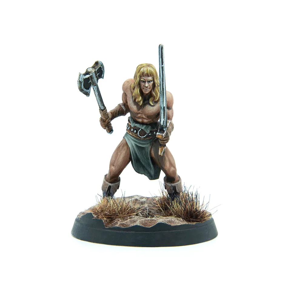 Fallout Wasteland Warfare Grognak miniatura 32mm resina