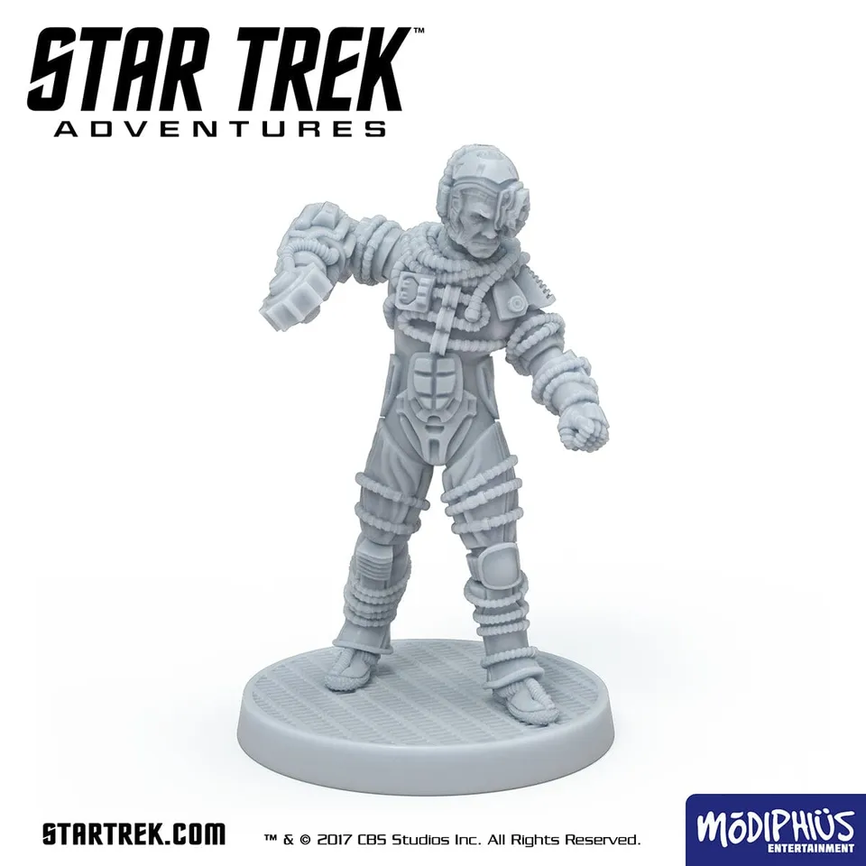 Modiphius Star Trek Borg Collective Male 2 file STL 32mm