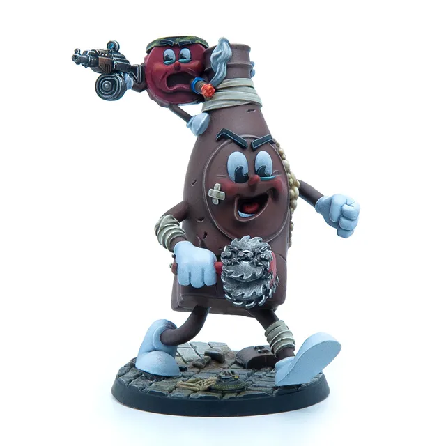 Modiphius Fallout Bottle and Cappy All Fizzed Up Miniatura 32mm