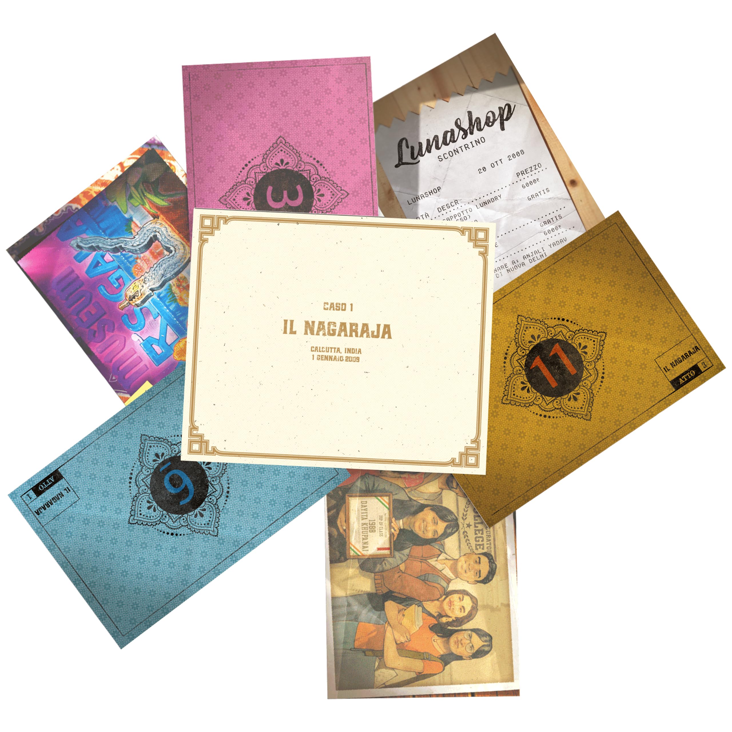 Asmodee Perspectives Arancione gioco tavolo cooperativo 3 casi 90 min