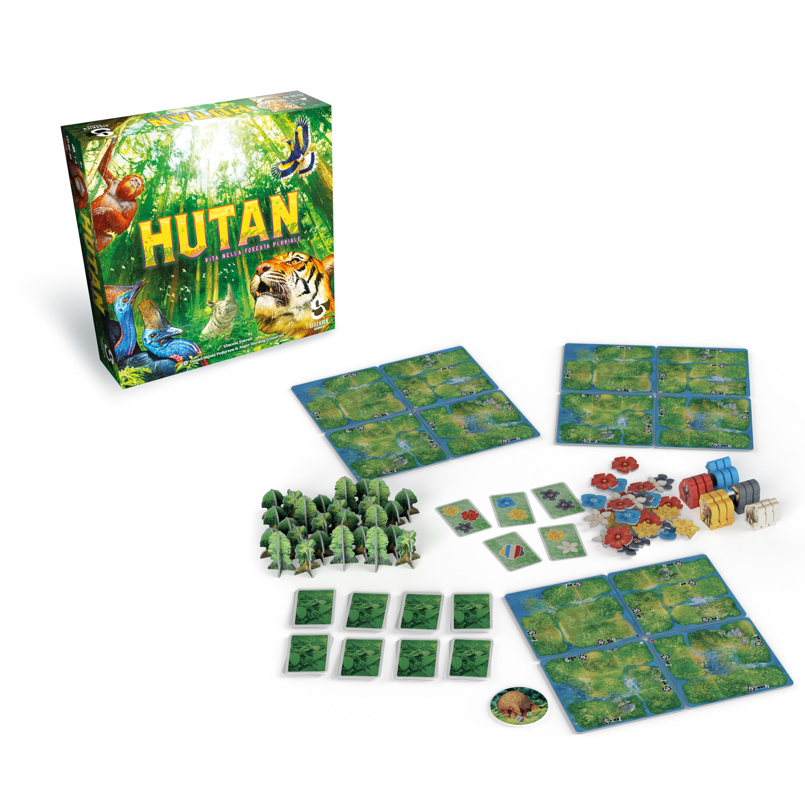 Asmodee Hutan gioco da tavolo foresta 1-4 giocatori