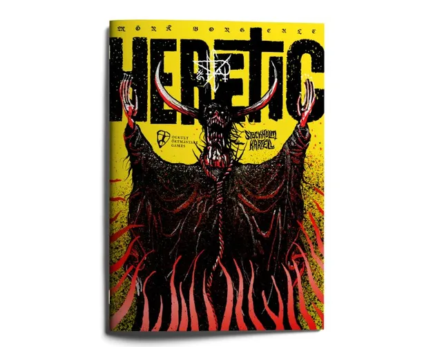 MÖRK BORG CULT Heretic supplemento gioco di ruolo