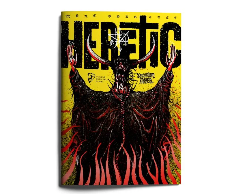 MÖRK BORG CULT Heretic supplemento gioco di ruolo