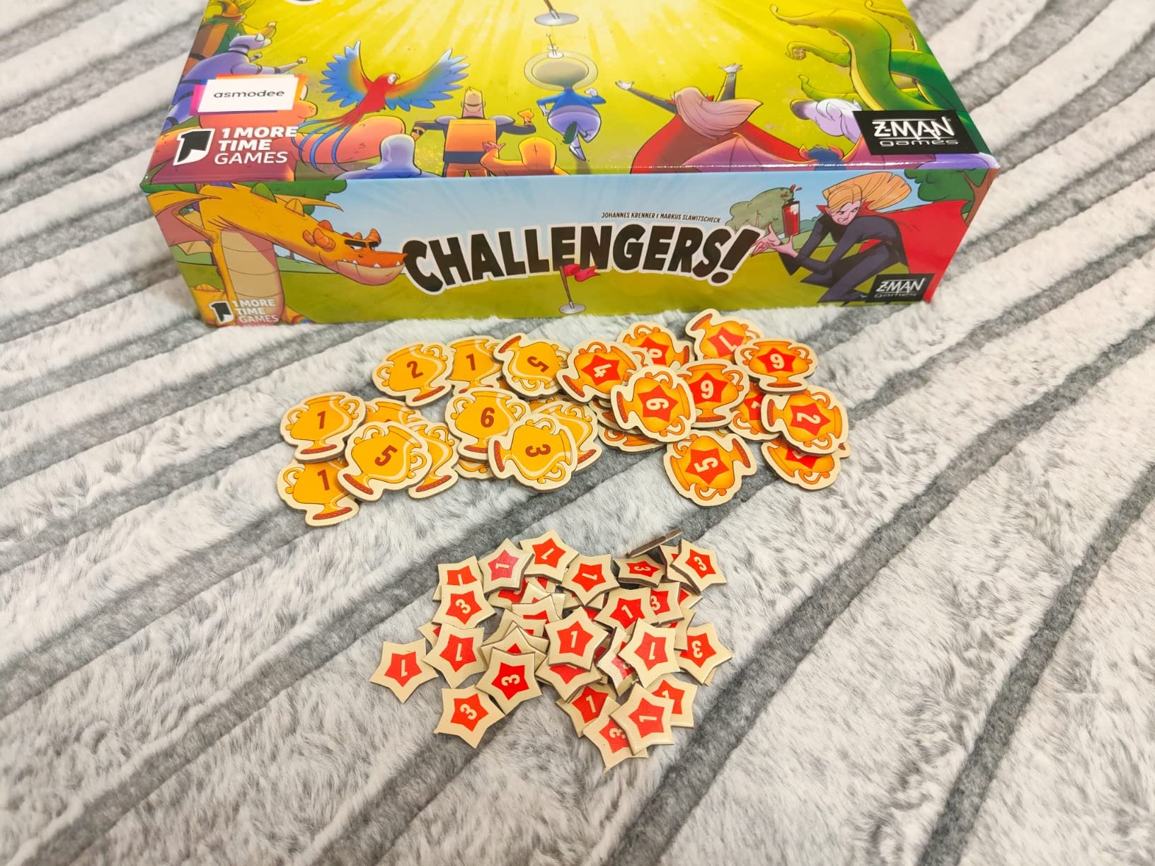 Asmodee Challengers gioco da tavolo edizione italiana 1-8 giocatori