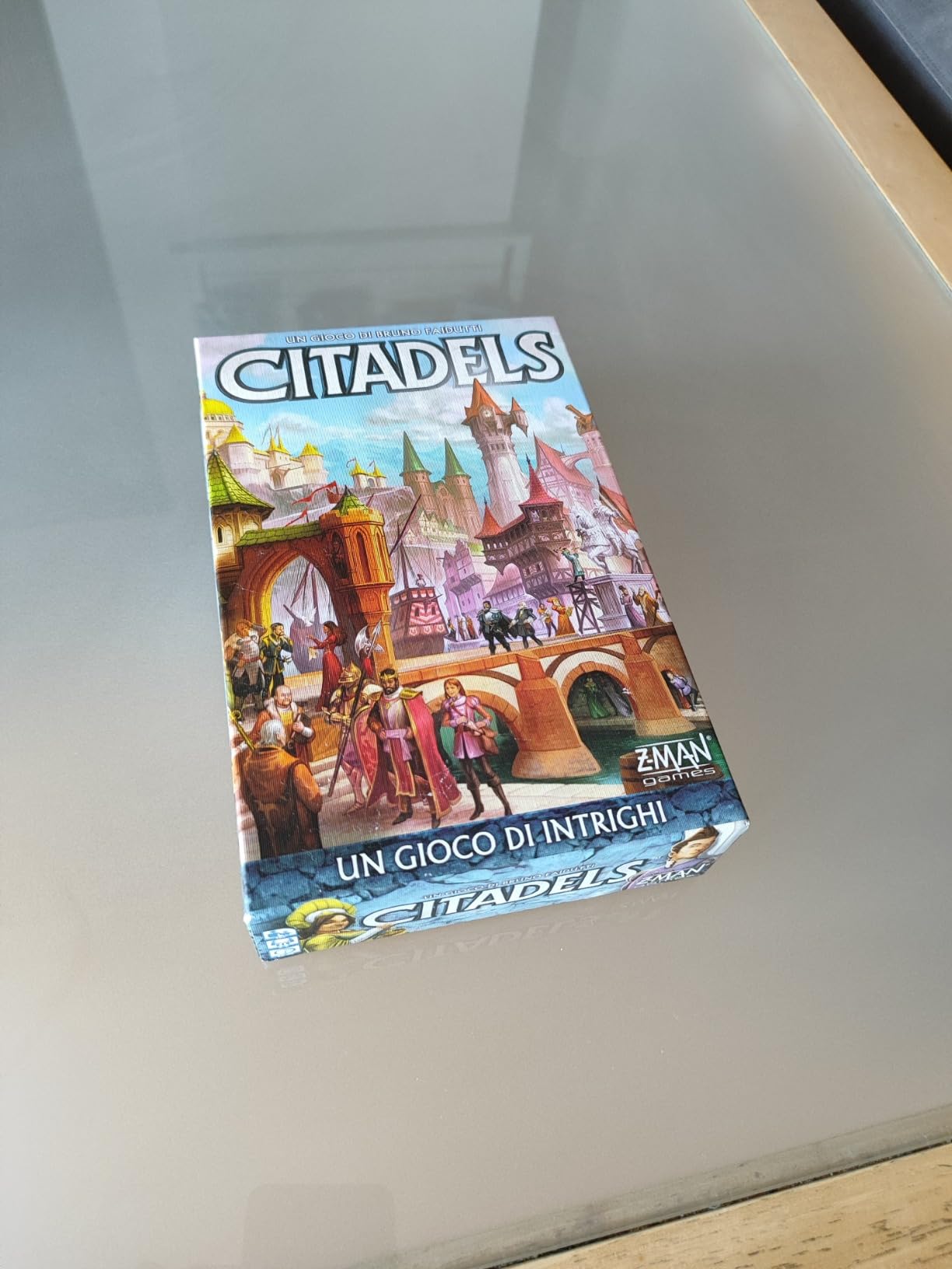 Asmodee Citadels Gioco da Tavolo Gioco Base bluff costruzione