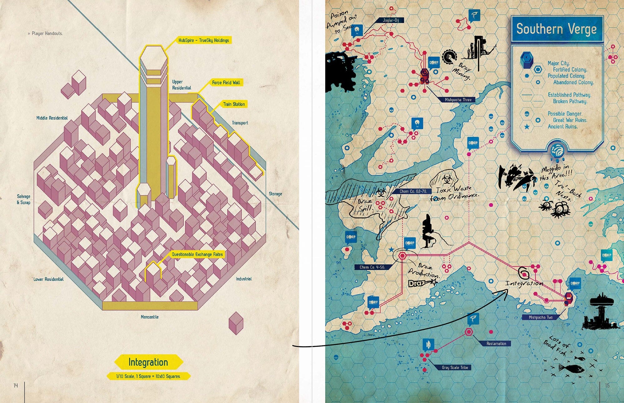 Modiphius Fragged Empire Magician's Choice avventura brossura