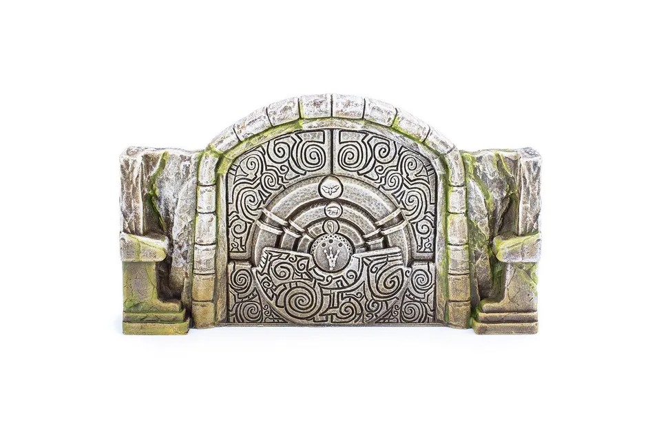 Elder Scrolls Call to Arms Puzzle Door Set scenico resina 32mm