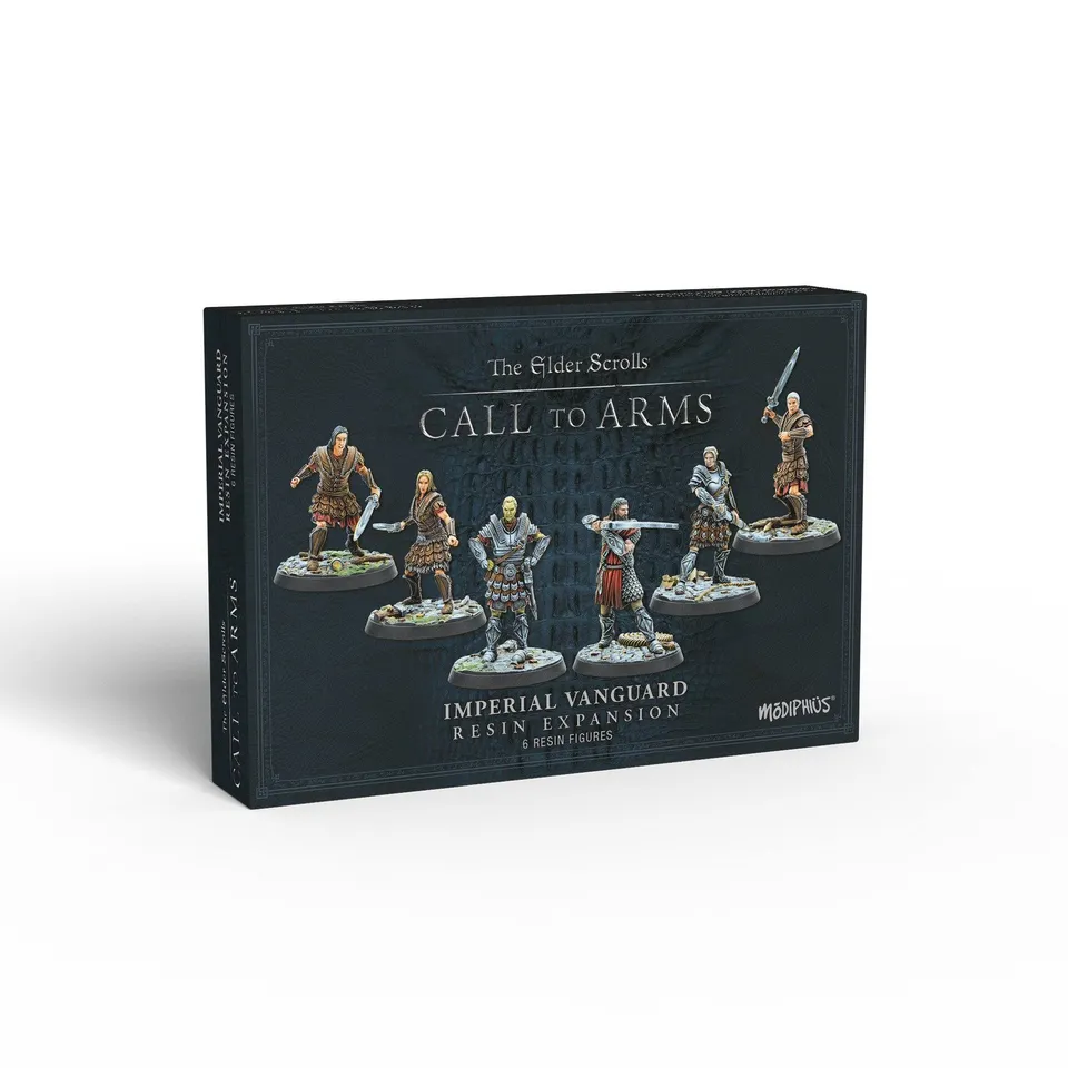 Modiphius Elder Scrolls Call to Arms Imperial Vanguard 6 miniature