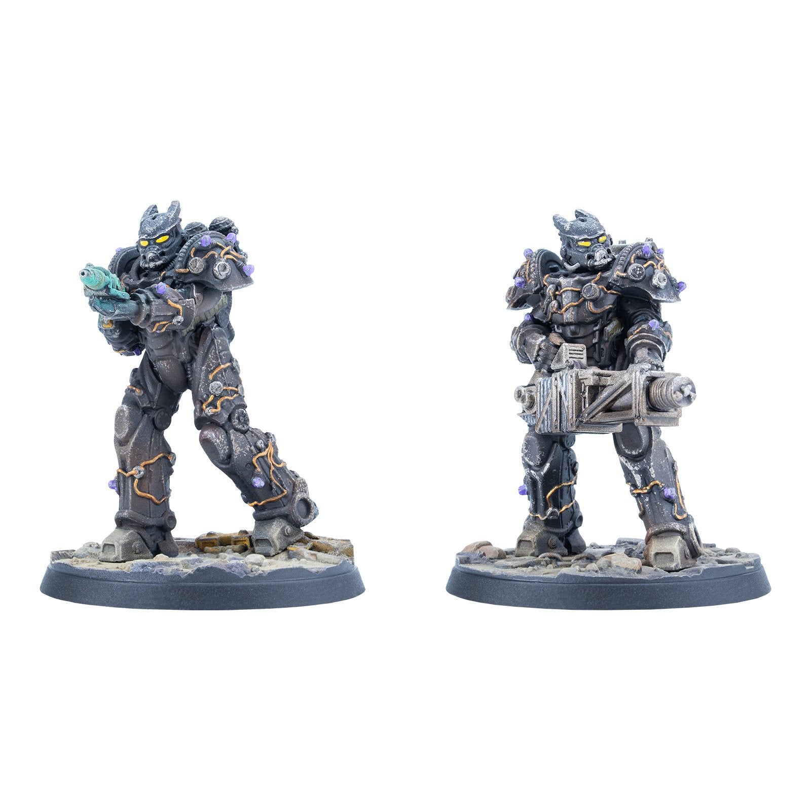 Modiphius Fallout Enclave Tesla Set 2 miniature 32mm