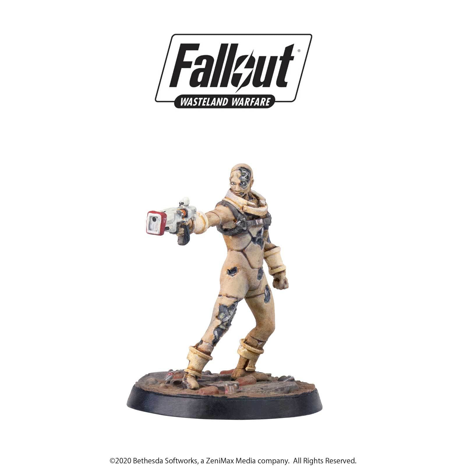 Modiphius Fallout Wasteland Warfare Institute Core Box 8 miniature