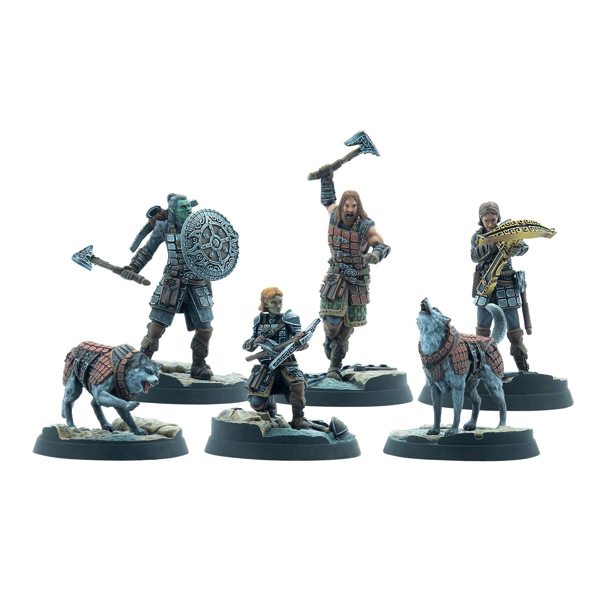Modiphius Call to Arms Dawnguard Stalwarts miniature resina
