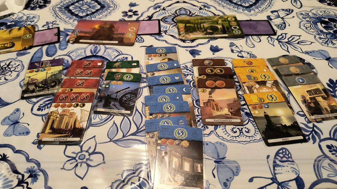 Asmodee 7 Wonders Duel gioco strategia 2 giocatori italiano