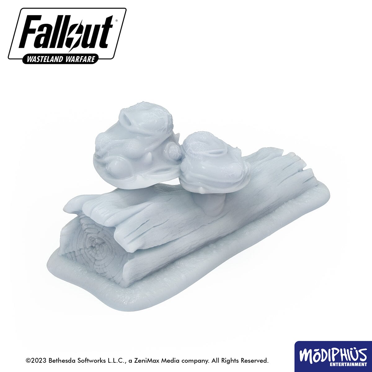 Modiphius Fallout Wasteland Warfare Funghi STL 10 basette