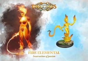 Modiphius Drakerys Ashral Orcs vs Irosia starter set miniature