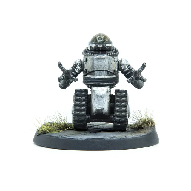 Modiphius Fallout Wasteland Warfare Robots Robobrain 2 miniature
