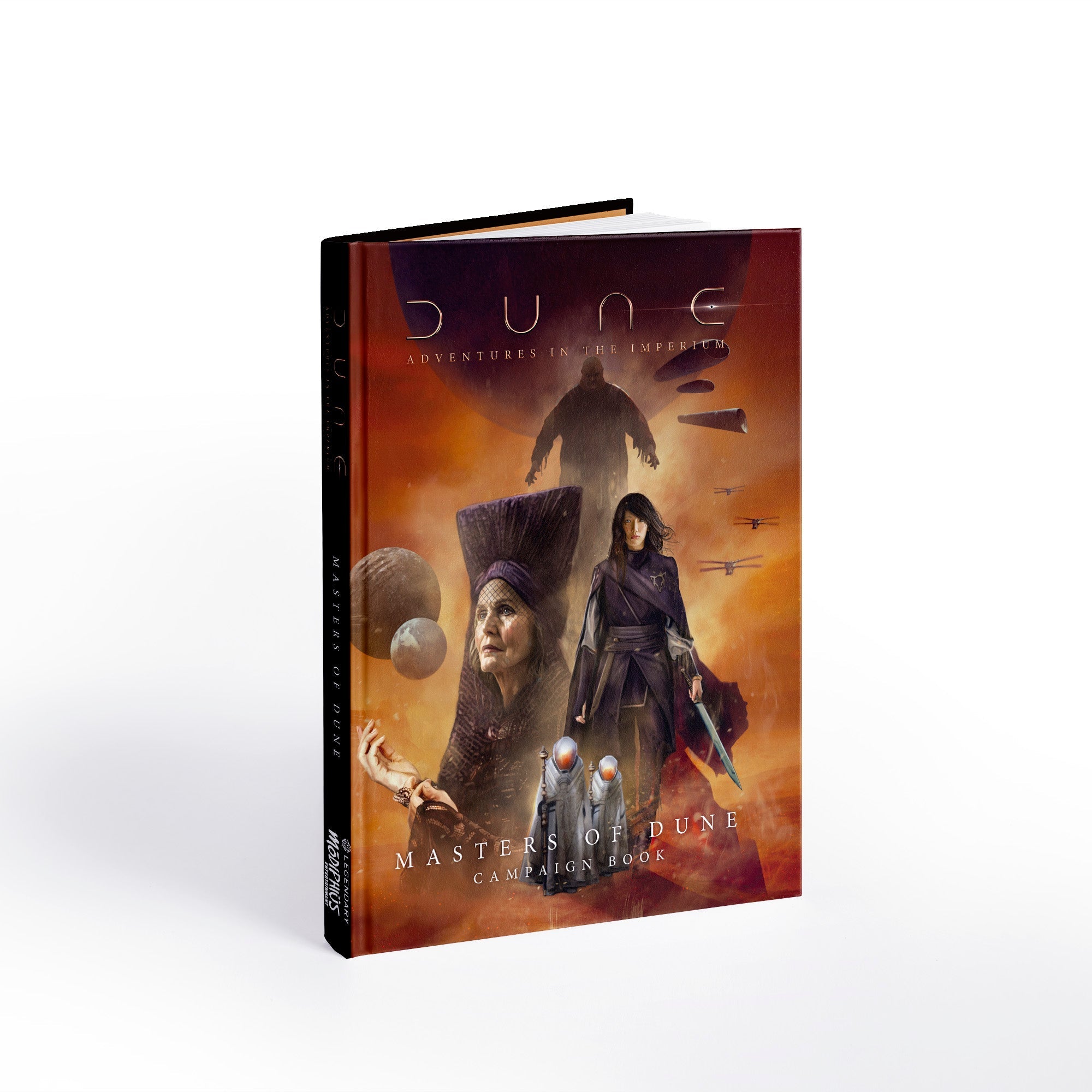 Modiphius Dune Masters of Dune Manuale campagna 166 pp