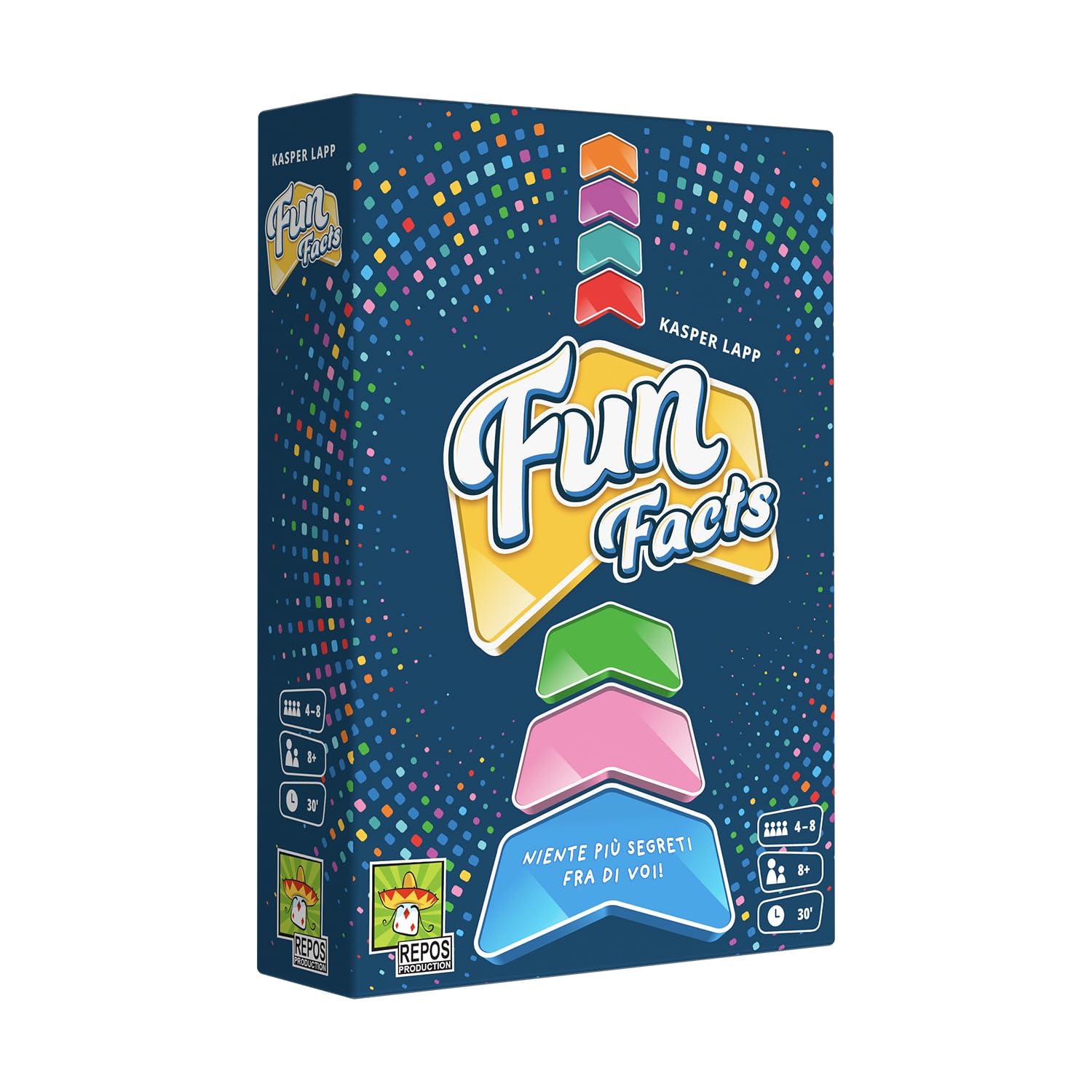 Asmodee Fun Facts gioco da tavolo collaborativo 4-8 giocatori