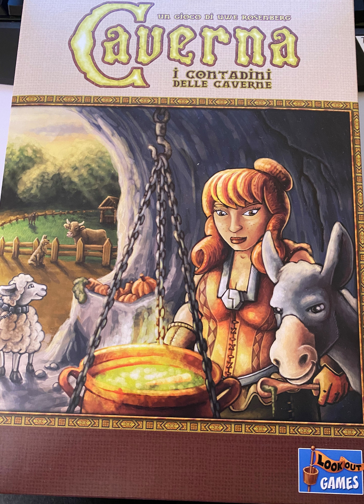 Caverna Asmodee gioco tavolo strategia 1-7 giocatori italiano