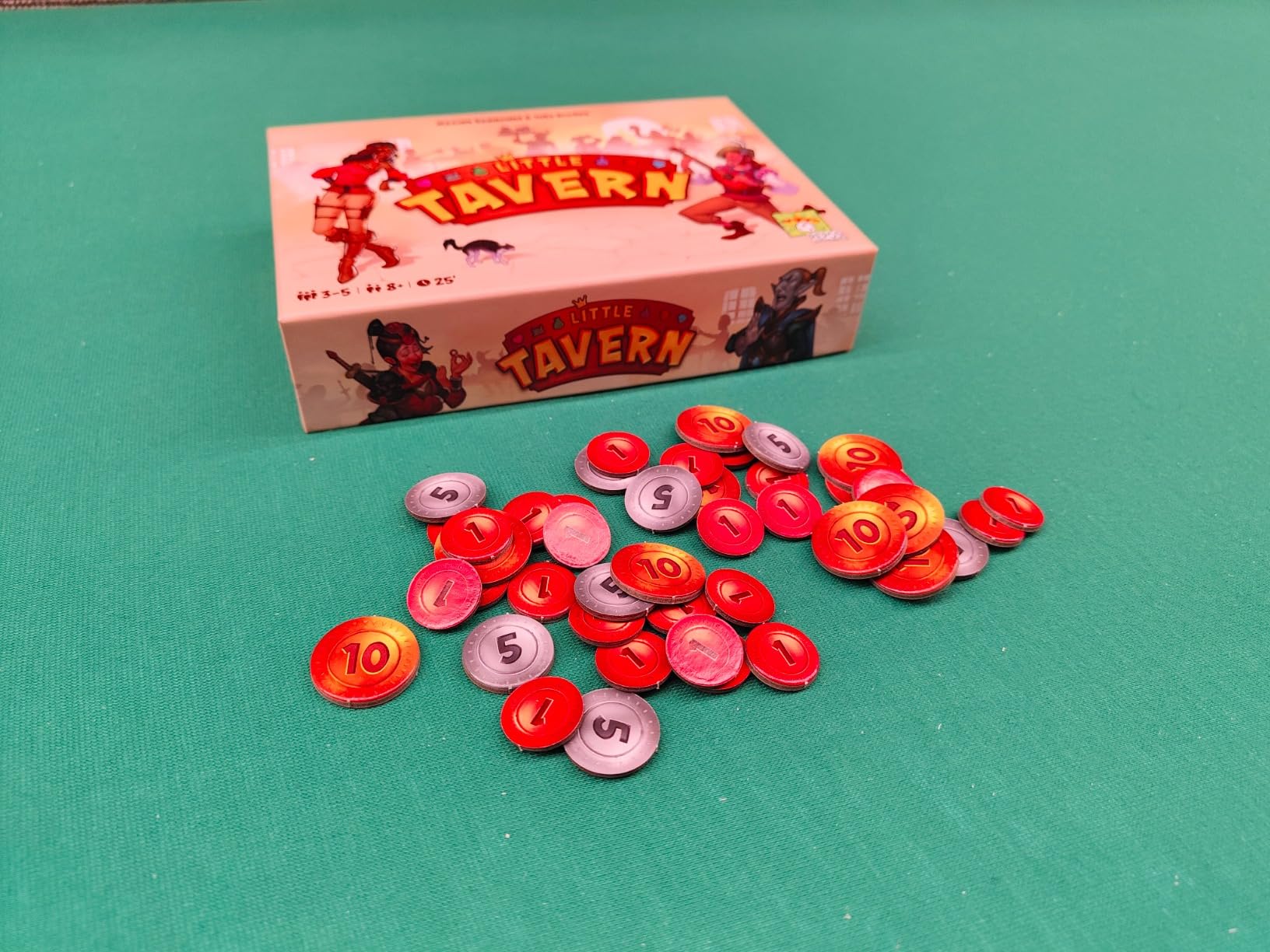 Asmodee Little Tavern gioco da tavolo italiano 3-5 giocatori