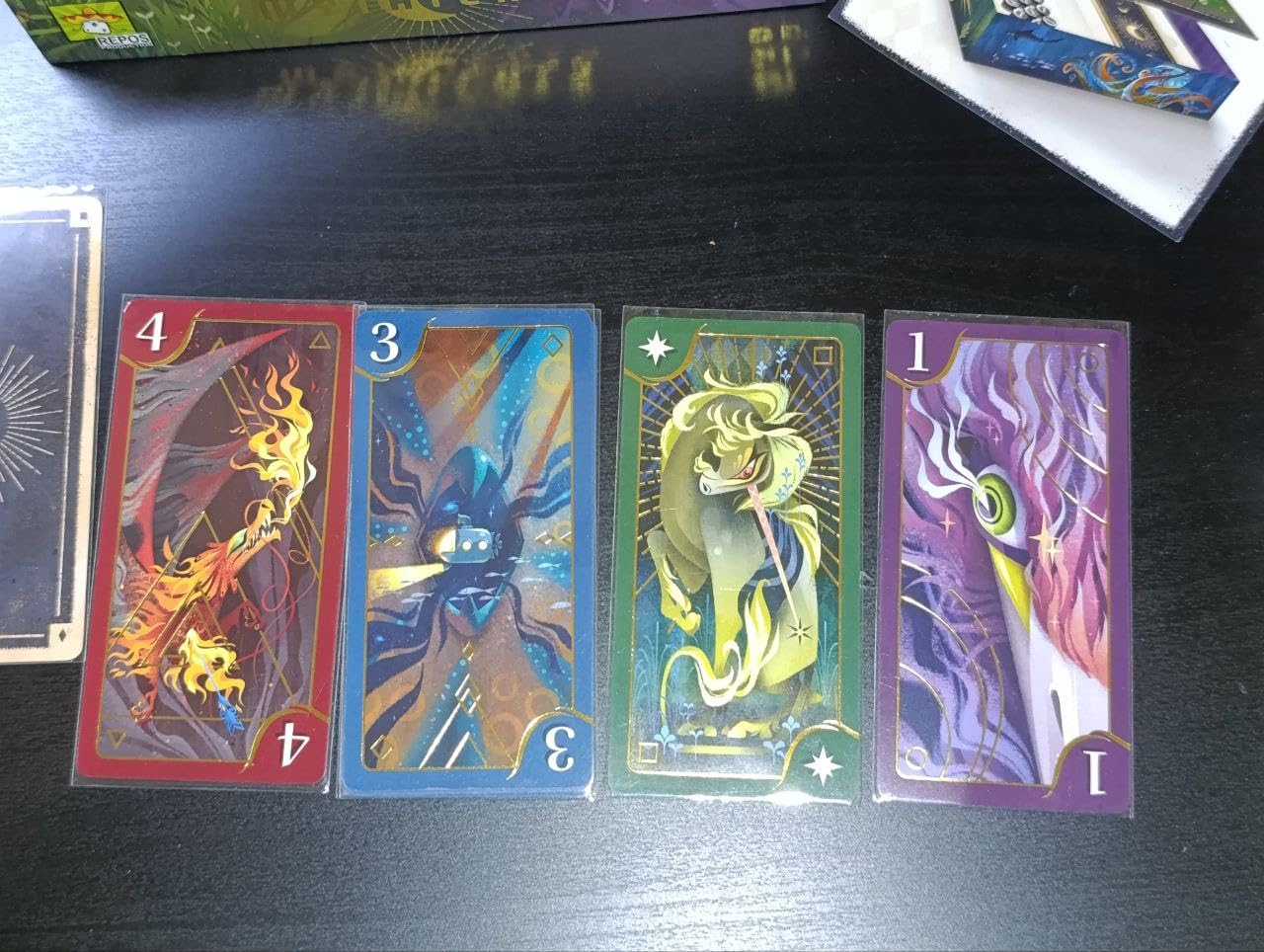 Asmodee Mythicals gioco carte duello 2 giocatori italiano